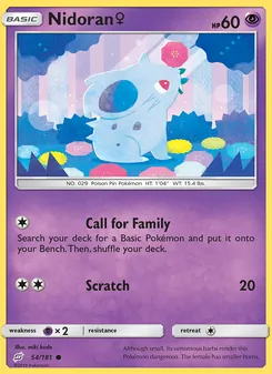 Nidoran ♀ (Team Up 54)
