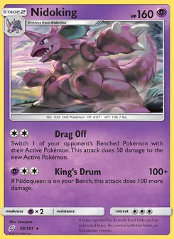 Nidoking (Team Up 59)
