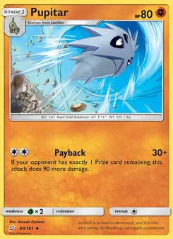 Pupitar (Team Up 80)