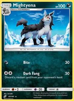 Mightyena (Team Up 87)