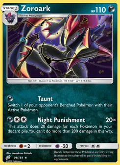 Zoroark (Team Up 91)