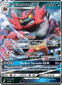 Incineroar-GX (Team Up 97)