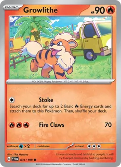 Growlithe (Scarlet & Violet 31)
