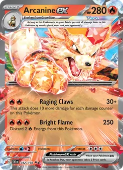 Arcanine ex (Scarlet & Violet 32)