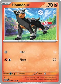 Houndour (Scarlet & Violet 33)