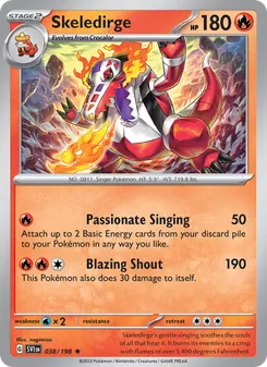 Skeledirge (Scarlet & Violet 38)