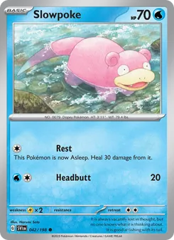 Slowpoke (Scarlet & Violet 42)