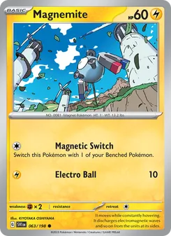 Magnemite (Scarlet & Violet 63)