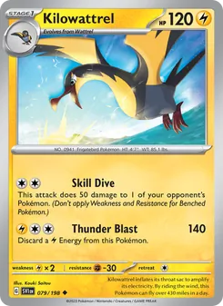 Kilowattrel (Scarlet & Violet 79)