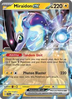 Miraidon ex (Scarlet & Violet 81)