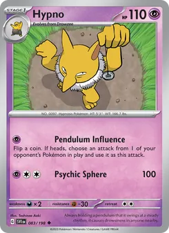Hypno (Scarlet & Violet 83)