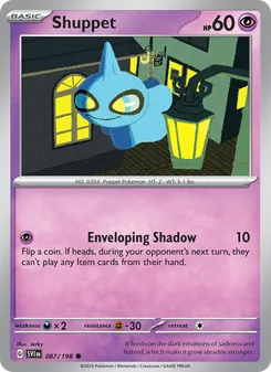 Shuppet (Scarlet & Violet 87)