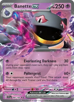 Banette ex (Scarlet & Violet 88)