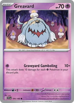 Greavard (Scarlet & Violet 104)