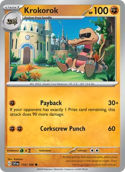Krokorok (Scarlet & Violet 116)