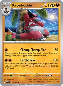 Krookodile (Scarlet & Violet 117)