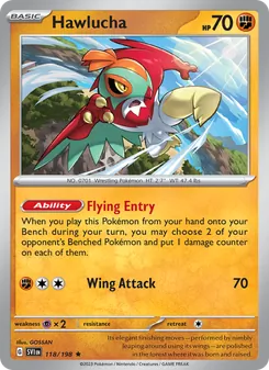 Hawlucha (Scarlet & Violet 118)