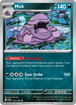 Muk (Scarlet & Violet 127)