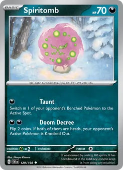 Spiritomb (Scarlet & Violet 129)