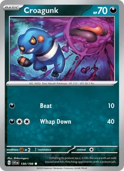 Croagunk (Scarlet & Violet 130)