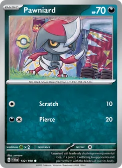 Pawniard (Scarlet & Violet 132)