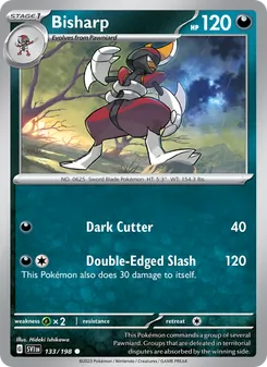 Bisharp (Scarlet & Violet 133)