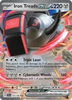 Iron Treads ex (Scarlet & Violet 143)