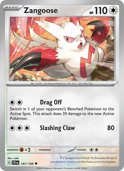 Zangoose (Scarlet & Violet 147)