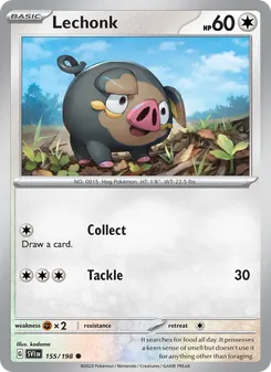 Lechonk (Scarlet & Violet 155)
