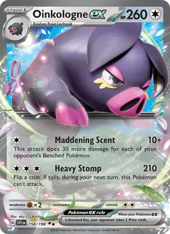 Oinkologne ex (Scarlet & Violet 158)