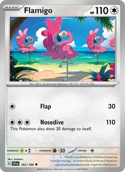 Flamigo (Scarlet & Violet 165)
