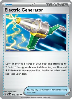 Electric Generator (Scarlet & Violet 170)