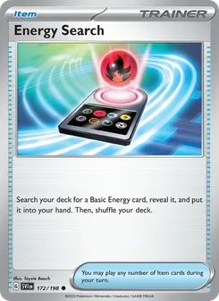 Energy Search (Scarlet & Violet 172)