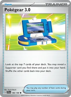 Pokégear 3.0 (Scarlet & Violet 186)