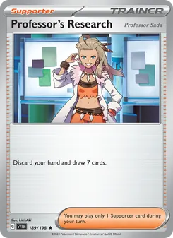 Professor's Research (Professor Sada) (Scarlet & Violet 189)