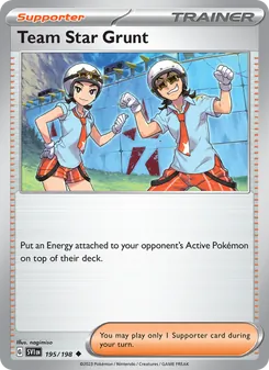 Team Star Grunt (Scarlet & Violet 195)