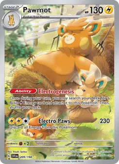 Pawmot (Scarlet & Violet 209)