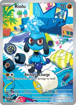 Riolu (Scarlet & Violet 215)