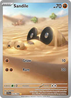 Sandile (Scarlet & Violet 216)