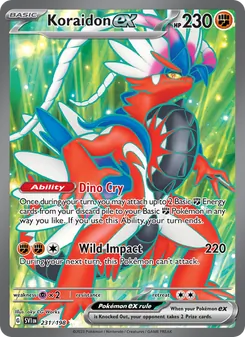 Koraidon ex (Scarlet & Violet 231)
