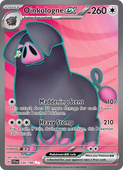 Oinkologne ex (Scarlet & Violet 234)