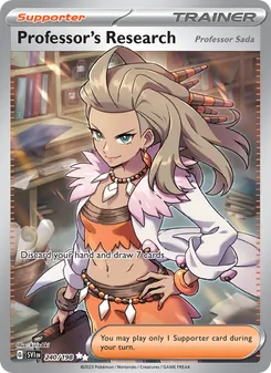 Professor's Research (Professor Sada) (Scarlet & Violet 240)
