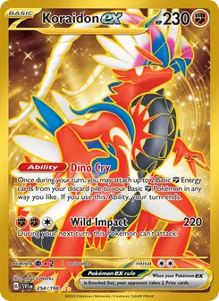 Koraidon ex (Scarlet & Violet 254)