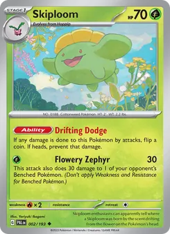 Skiploom (Paldea Evolved 2)