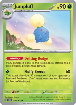 Jumpluff (Paldea Evolved 3)