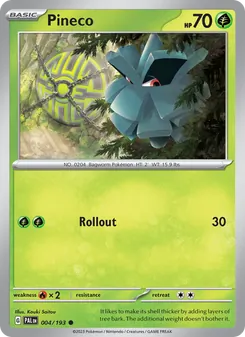 Pineco (Paldea Evolved 4)