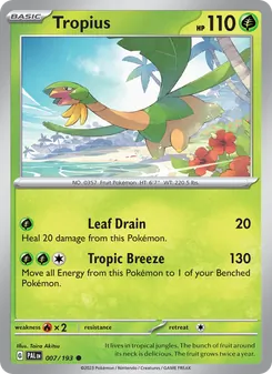 Tropius (Paldea Evolved 7)