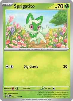 Sprigatito (Paldea Evolved 13)