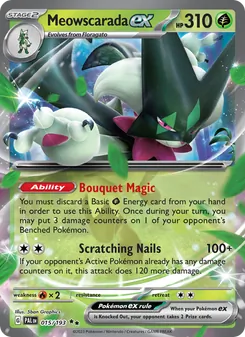Meowscarada ex (Paldea Evolved 15)