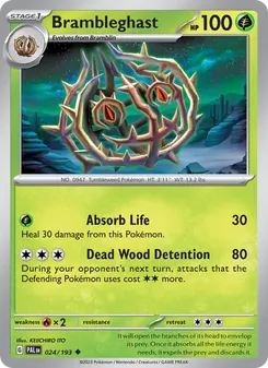Brambleghast (Paldea Evolved 24)